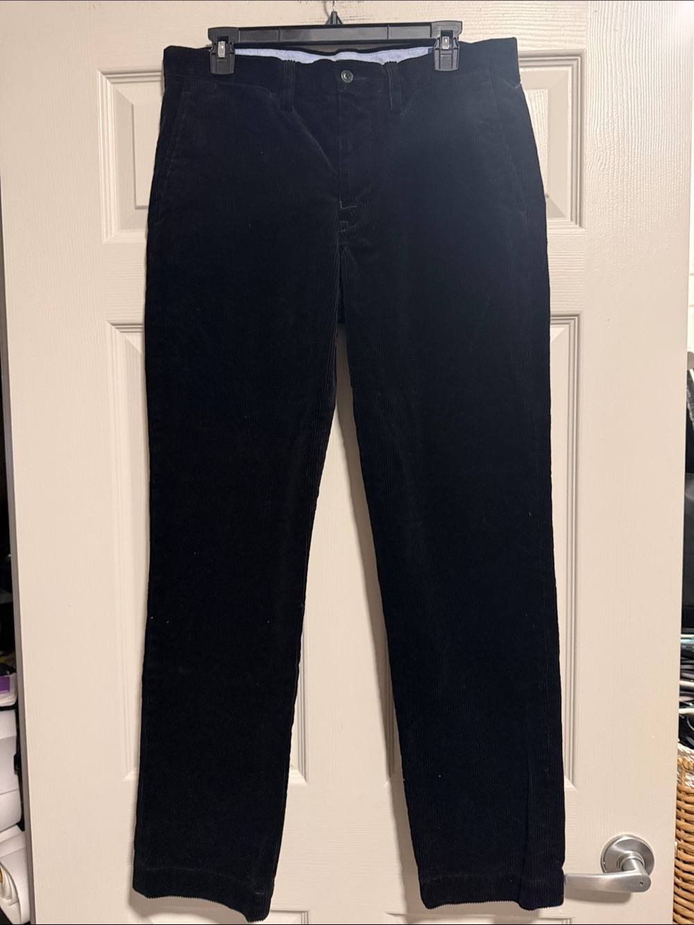Polo by Ralph Lauren Dark Navy Blue Corduroy Trousers